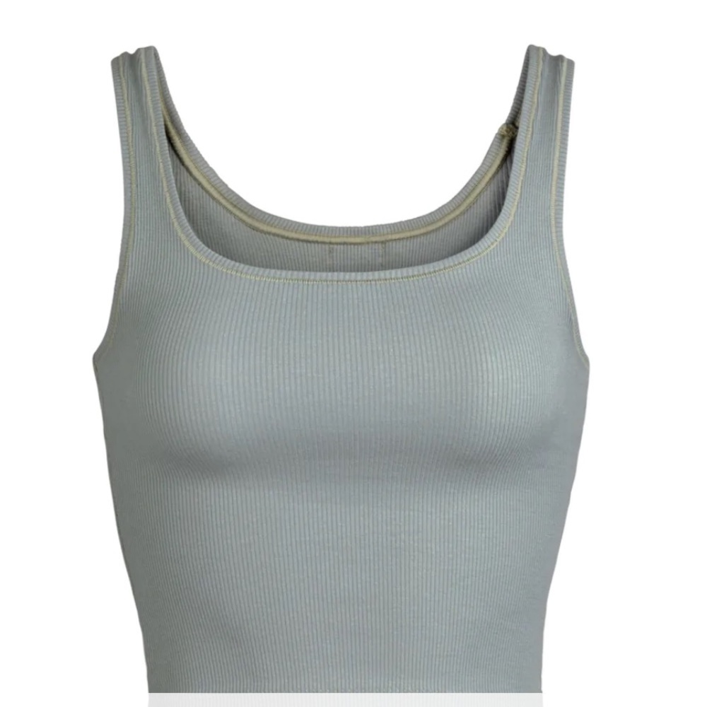 Skims cotton rib Tank mineral